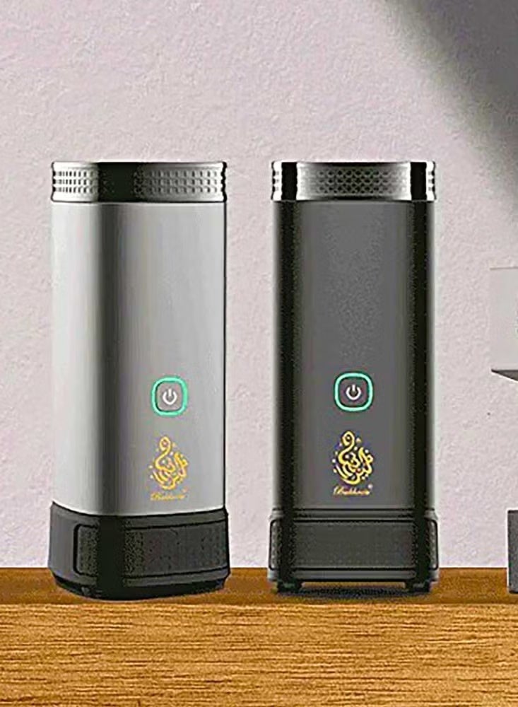 Bukhoon Electric Oud Incense Burner  Portable USB Rechargeable Bakhoon Burner Smart Electronic Arabic Mabkhara for Home Office & Car Use - Image 4